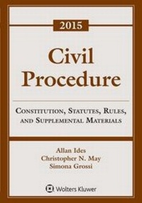 Enlarge image Cover: Civil Procedure - Aspen Publishers Inc.,U.S.