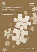 Cover: Management Accounting- Business Strategy - CIMA Publishing