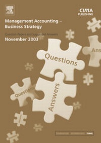 Enlarge image Cover: Management Accounting- Business Strategy - CIMA Publishing