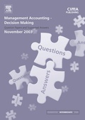 Cover: Management Accounting- Decision Making November 2003 Exam Q&As - CIMA Publishing