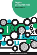 Cover: English Sociophonetics - Edinburgh University Press