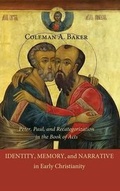 Cover: Identity, Memory, and Narrative in Early Christianity - Pickwick Publications