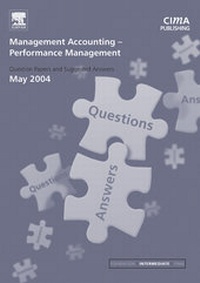 Enlarge image Cover: Management Accounting- Performance Management - CIMA Publishing