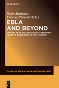 Cover: Ebla and Beyond - De Gruyter