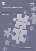 Cover: Organisational Management - CIMA Publishing