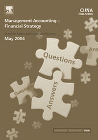 Enlarge image Cover: Management Accounting- Financial Strategy - CIMA Publishing