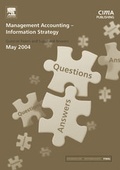 Cover: Management Accounting- Information Strategy May 2004 Exam Q&As - CIMA Publishing