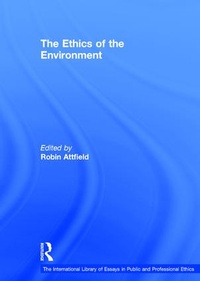 Enlarge image Cover: The Ethics of the Environment - Routledge