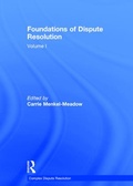 Abbildung von: Foundations of Dispute Resolution - Routledge