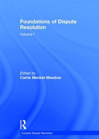 Abbildung von: Foundations of Dispute Resolution - Routledge