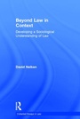 Cover: Beyond Law in Context - Routledge