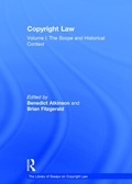 Cover: Copyright Law - Routledge