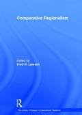 Cover: Comparative Regionalism - Routledge