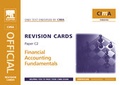 Cover: CIMA Revision Cards: Financial Accounting Fundamentals - CIMA Publishing