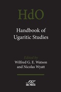 Cover: Handbook of Ugaritic Studies - Society of Biblical Literature