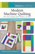 Cover: Modern Machine Quilting - Free Motion Stipples, Swirls, Feathers, and More - Interweave Press