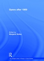 Cover: Opera after 1900 - Routledge