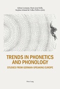 Cover: Trends in Phonetics and Phonology - Peter Lang Verlag