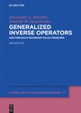 Cover: Generalized Inverse Operators - De Gruyter