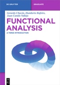 Cover: Functional Analysis - De Gruyter