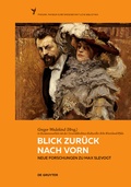 Cover: Blick zur&uuml;ck nach vorn - De Gruyter