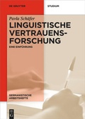 Cover: Linguistische Vertrauensforschung - De Gruyter