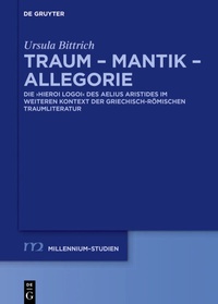 Bild: Traum - Mantik - Allegorie - De Gruyter