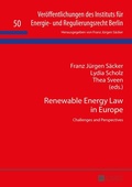 Cover: Renewable Energy Law in Europe - Peter Lang Verlag