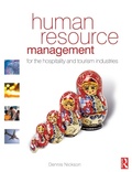 Cover: Human Resource Management for the Hospitality and Tourism Industries - Butterworth-Heinemann