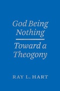 Cover: God Being Nothing - University of Chicago Press