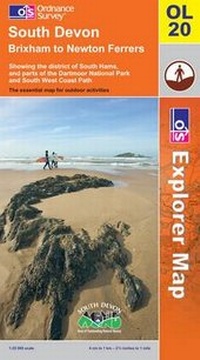 Abbildung von: South Devon, Brixham to Newton Ferrers - Ordnance Survey