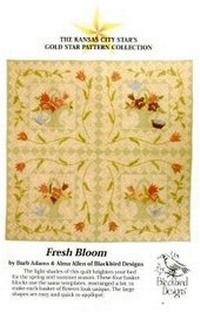 Enlarge image Cover: Fresh Bloom Pattern - C&t Publishing / Kansas City Star Quilts