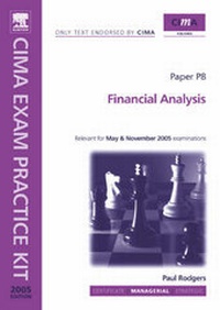 Enlarge image Cover: CIMA Exam Practice Kit: Financial Analysis - CIMA Publishing