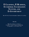 Cover: e-Learning, e-Business, Enterprise Information Systems, and e-Government - C. S. R. E. A.