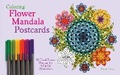 Cover: Coloring Flower Mandala Postcards - Ulysses Press