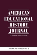 Cover: American Educational History Journal Vol 42 Issue 1 & 2 - Information Age Publishing