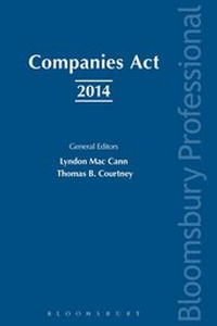 Abbildung von: Companies Act 2014 - Bloomsbury Professional