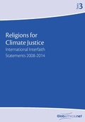 Cover: Religions for Climate Justice - Globethics.net