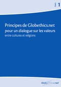 Cover: Principles pour le dialogue sur les valeurs entre cultures et religions - Globethics.net