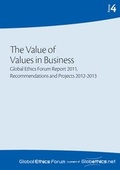 Cover: The Value of Values in Business - Globethics.net