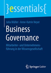 Abbildung von: Business Governance - Springer Gabler