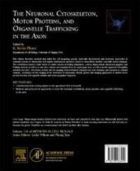 Abbildung von: The Neuronal Cytoskeleton, Motor Proteins, and Organelle Trafficking in the Axon: Volume 131 - Academic Press