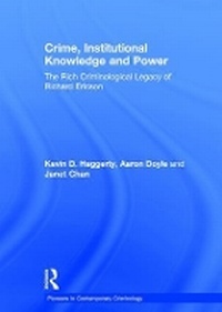 Enlarge image Cover: Crime, Institutional Knowledge and Power - Routledge