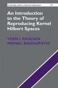Cover: An Introduction to the Theory of Reproducing Kernel Hilbert Spaces - Cambridge University Press