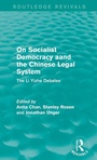 Cover: On Socialist Democracy and the Chinese Legal System - Routledge