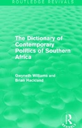 Cover: The Dictionary of Contemporary Politics of Southern Africa - Routledge