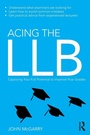 Cover: Acing the LLB - Routledge