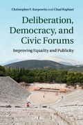 Cover: Deliberation, Democracy, and Civic Forums - Cambridge University Press