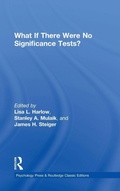 Cover: What If There Were No Significance Tests? - Routledge