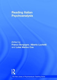 Enlarge image Cover: Reading Italian Psychoanalysis - Routledge